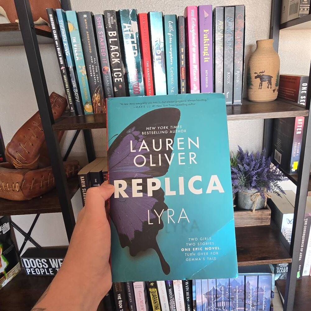 Replica Lauren Oliver Paperback Book 2 Stories in 1